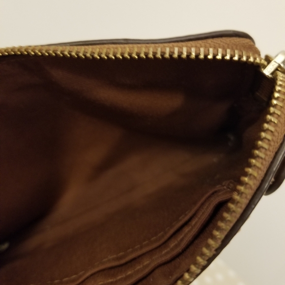 Tan Coach Wristlet - Picture 2 of 4
